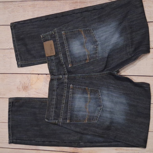 2 Pair Wrangler Jeans Straight Fit Premium 32 X 34 NWT Medium Wash Color - Picture 6 of 9